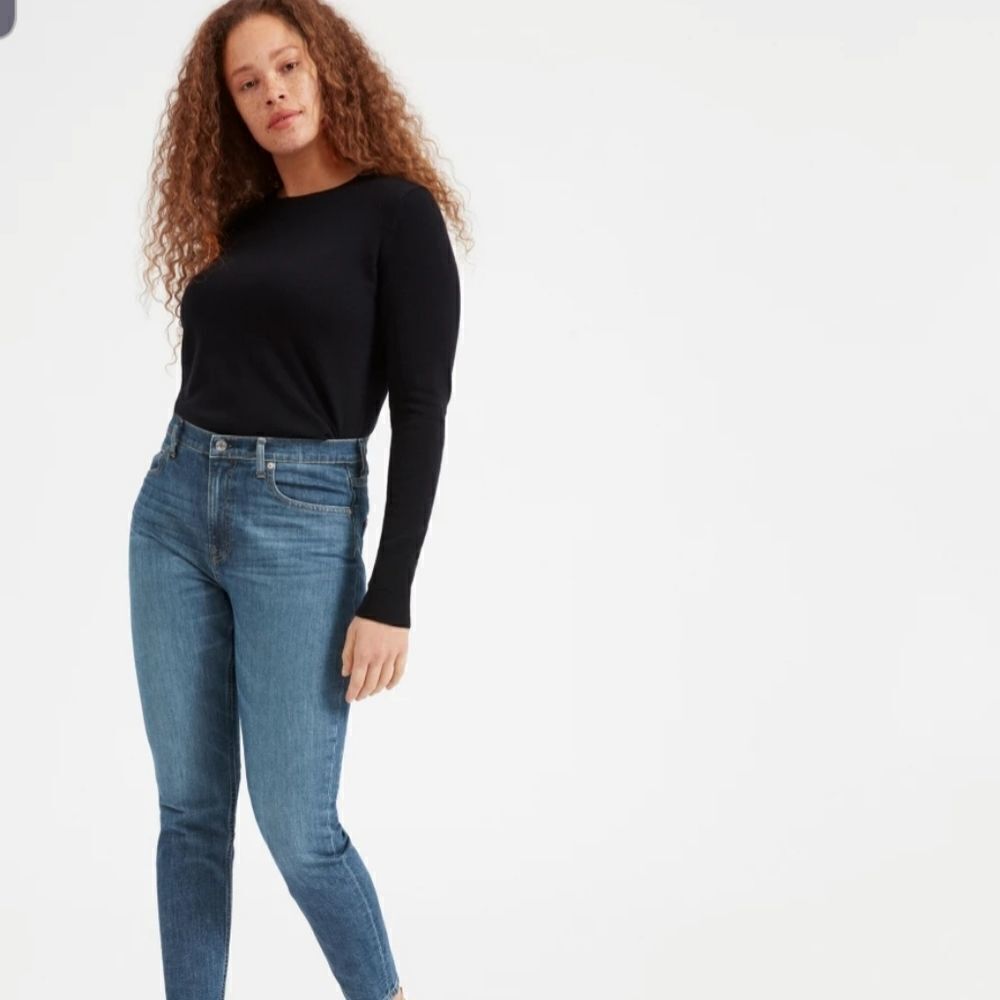 Everlane high waist skinny jeans sz 25